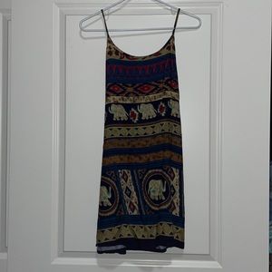 RAYON African Print Dress Size 6-8